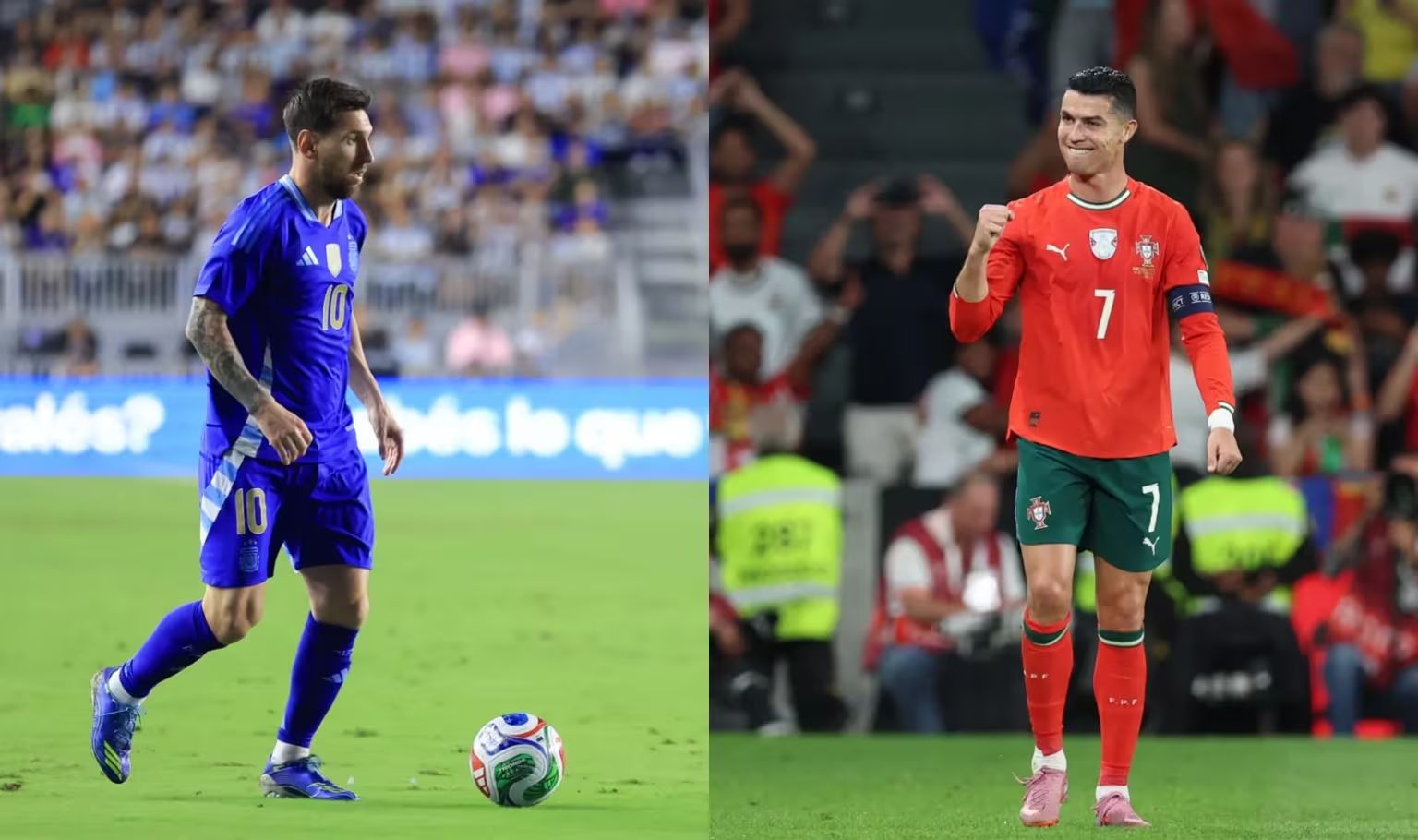 FIFA官方網站談梅西、C羅擱置退休員：全世界足球迷們是好運的